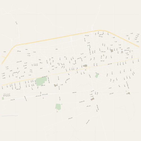 Map of Abarkūh