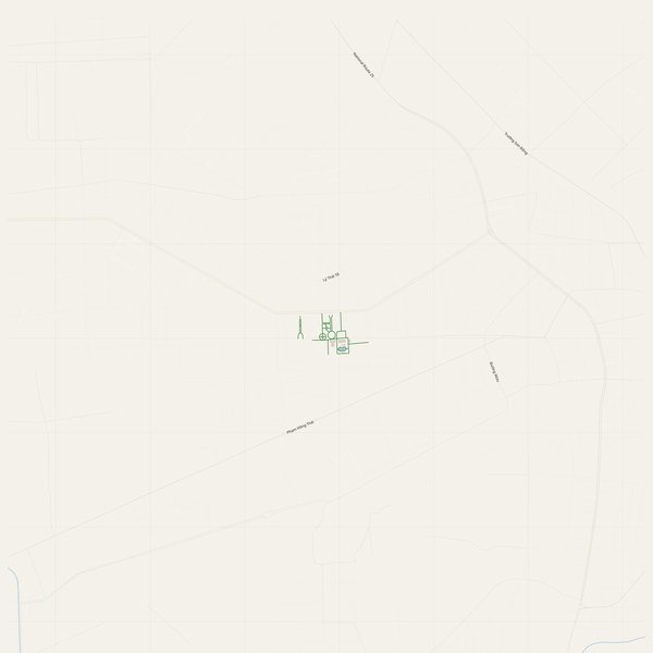 Cycling map of A Yun Pa, Vietnam